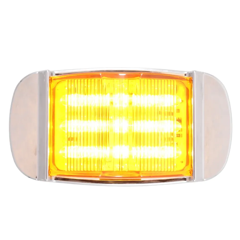 Foco Lateral Doble Optico Ambar